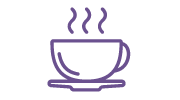 Image of a coffee mug steaming hot